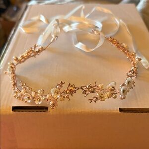 Floral Pearl Headband